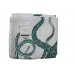 Goodbath Octopus Print Kraken Ocean Mildew Resistant Waterproof 100% Polyester Fabric Shower Curtains, Green and White (72 x 72)